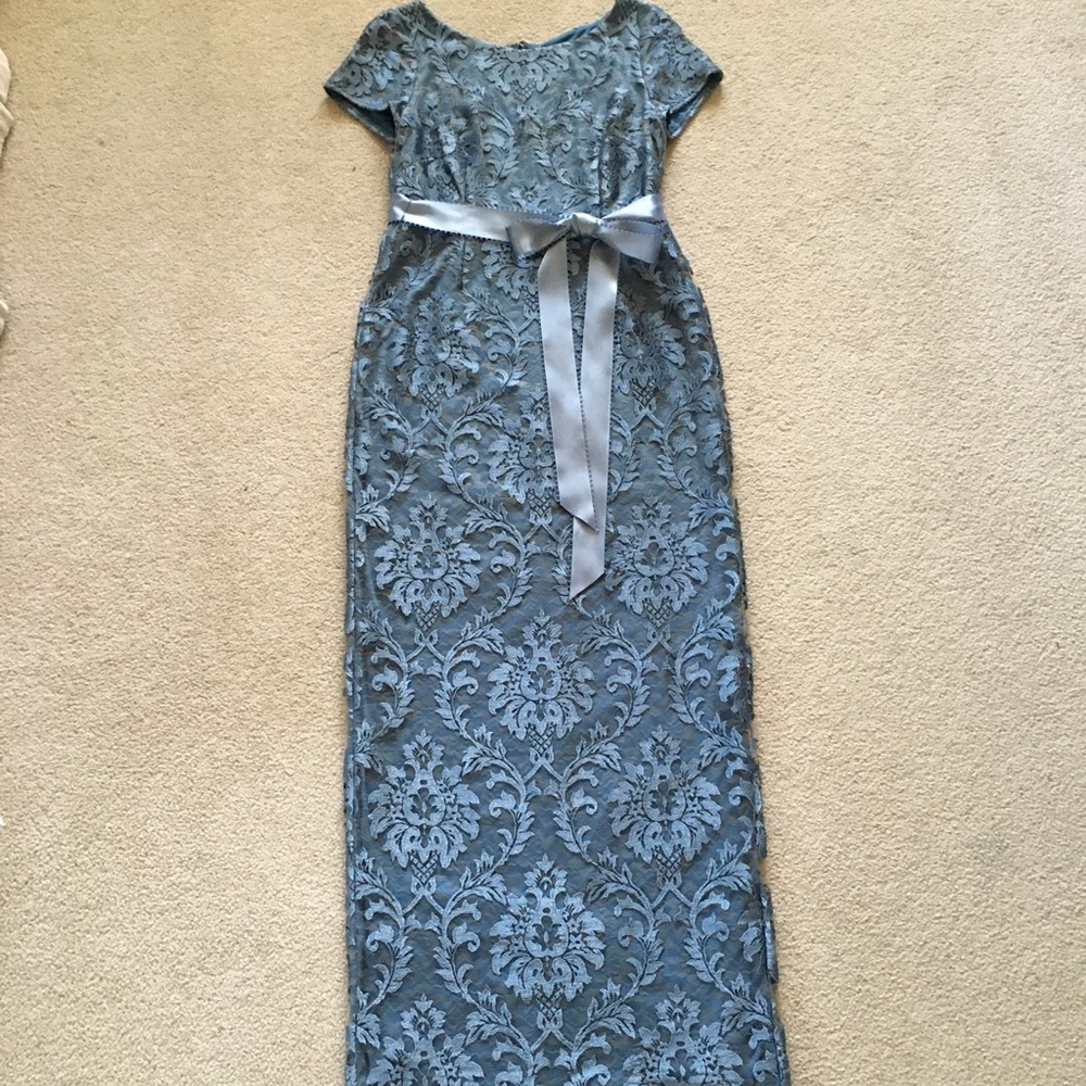 Adrianna Papell Blue Gown Size 10P